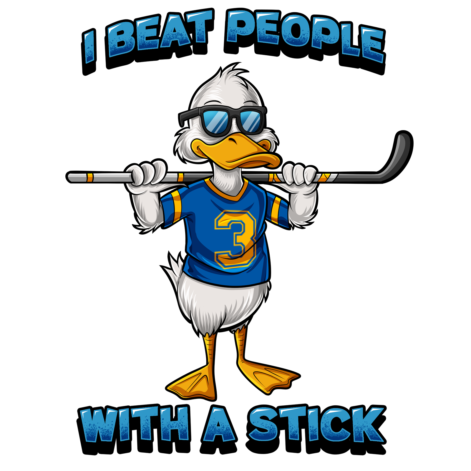 golfur5 - HOCKEY STICK hockey duck