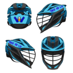 Home 2 golfur5 - LACROSSE HELMET blue
