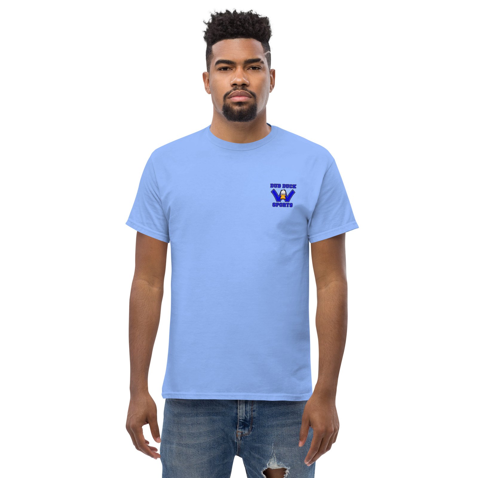 unisex-classic-tee-carolina-blue-front-67ae239f4aa5c